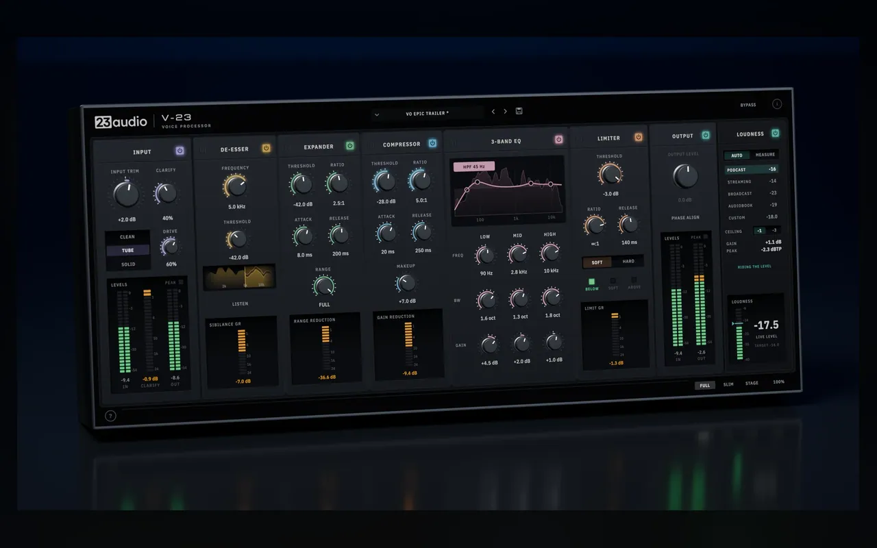 V-23 Voice Processor by 23audio
