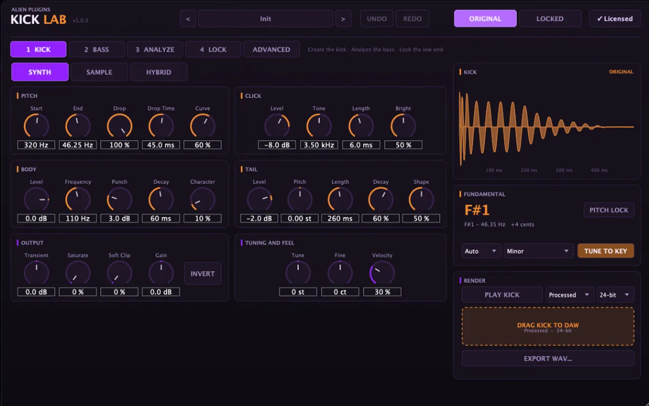 Alien KickLab by Alien Plugins