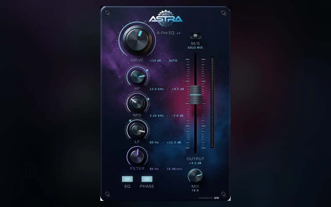 A-Series EQ & Compressors by Astra Creative Audio