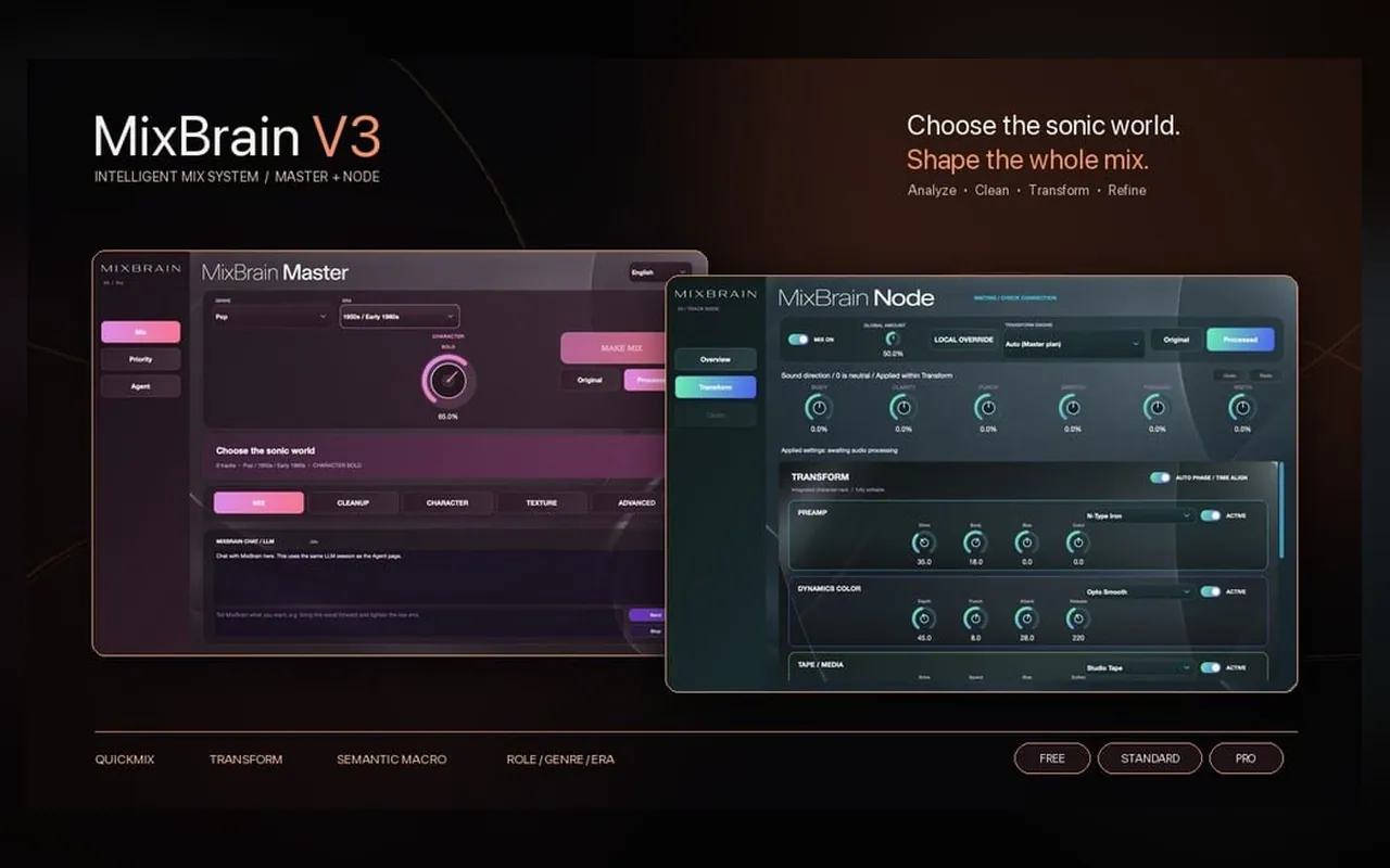 MixBrain V3 by AudioBrain