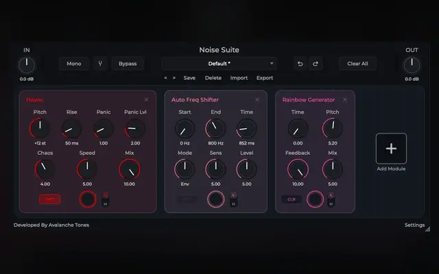 Noise Suite by Avalanche Tones