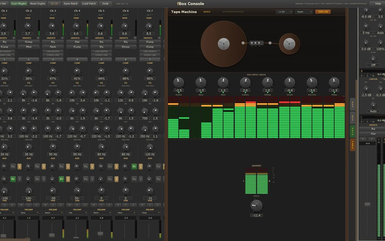 fBox Console by fBox Audio