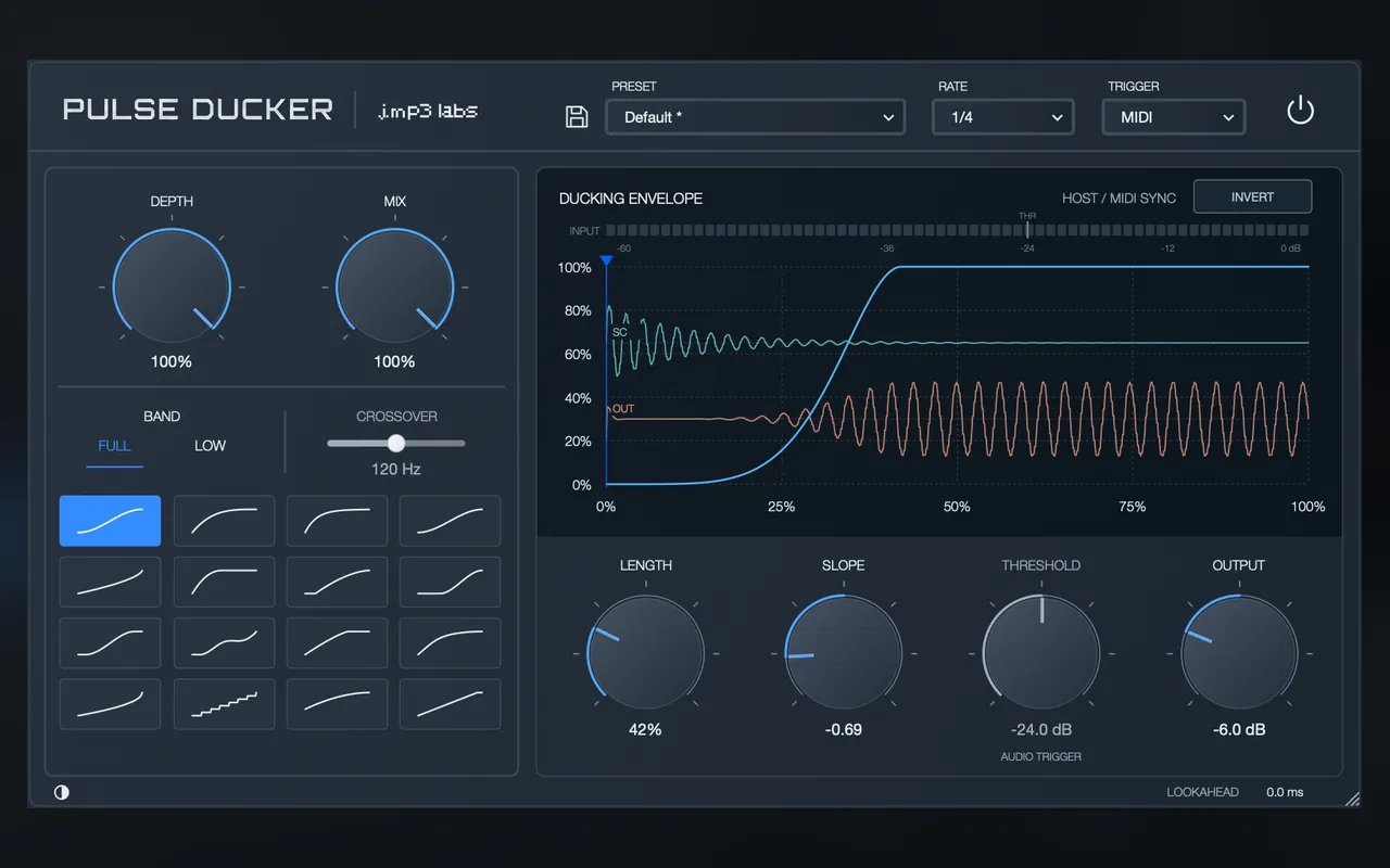 Pulse Ducker by j.mp3 labs