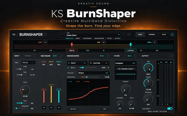 KS BurnShaper by Kreativ Sound