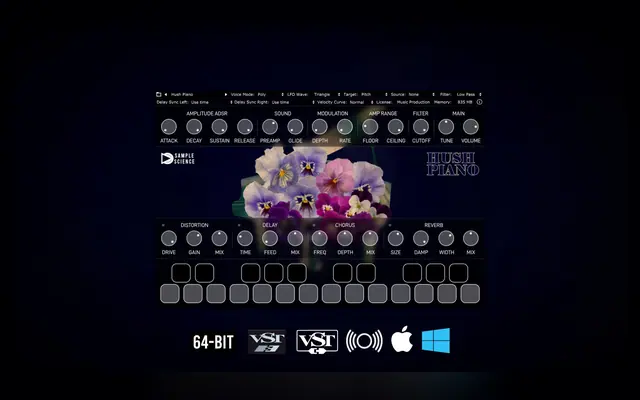 Hush Piano by SampleScience