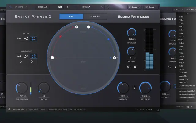 Energy Panner 2 & Brightness Panner 2 by Sound Particles