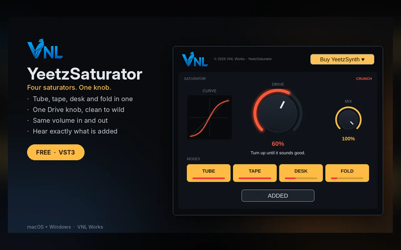 YeetzSaturator by VNL Works