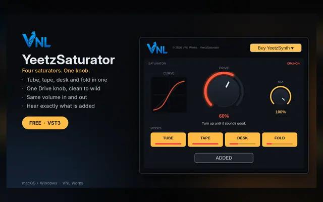 YeetzSaturator by VNL Works